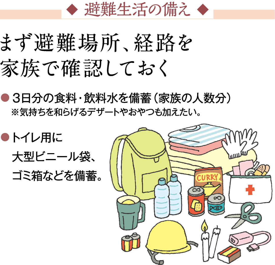 はじめよう防災備蓄 備えて安心！災害対策 ArTec/アーテック 防災