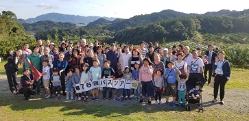 ミカン狩り集合写真